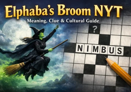 elphaba's broom nyt