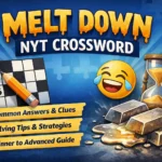 melt down nyt crossword