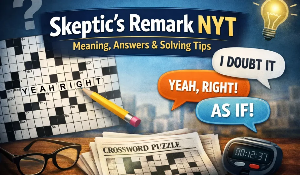 skeptic's remark nyt