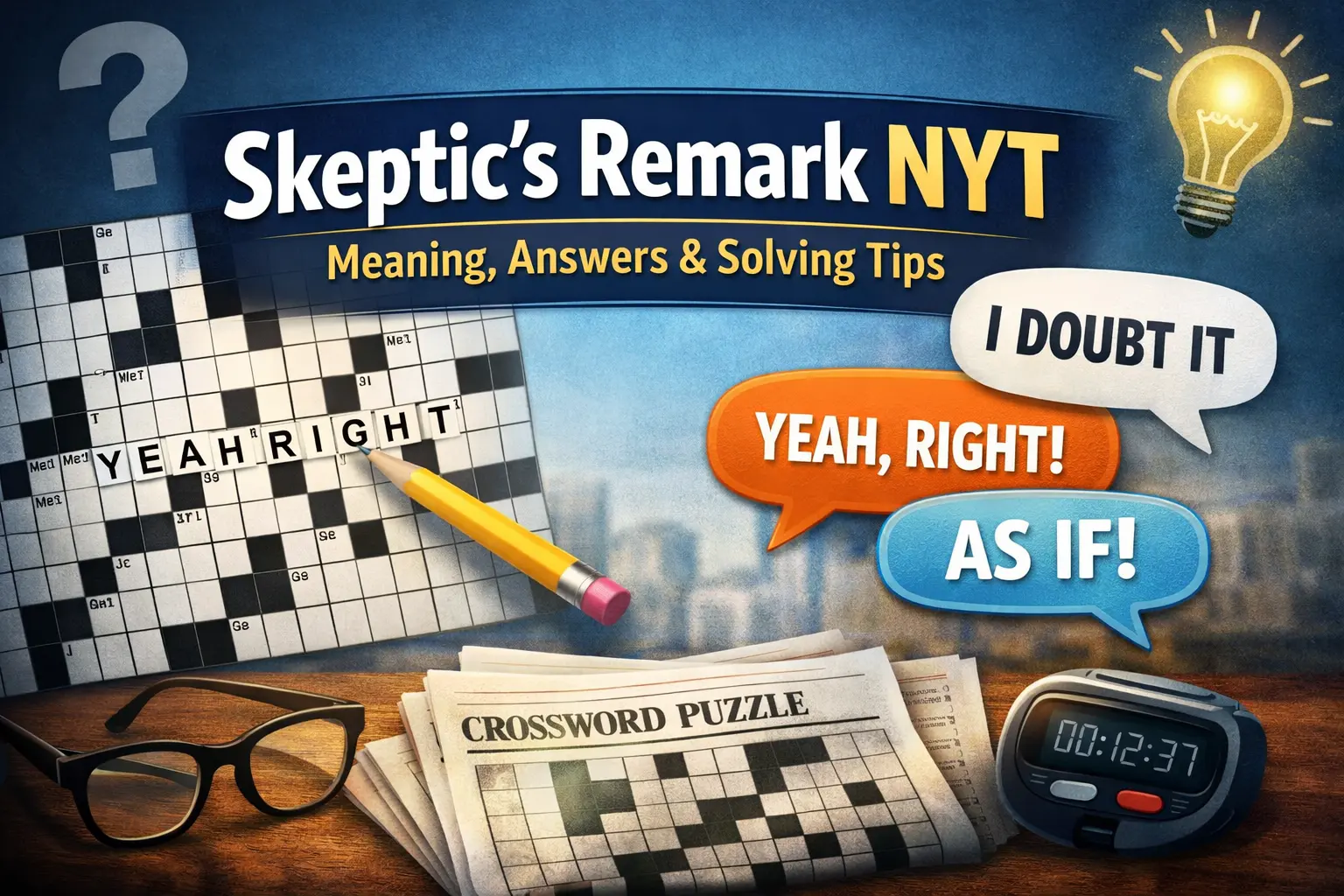 skeptic's remark nyt
