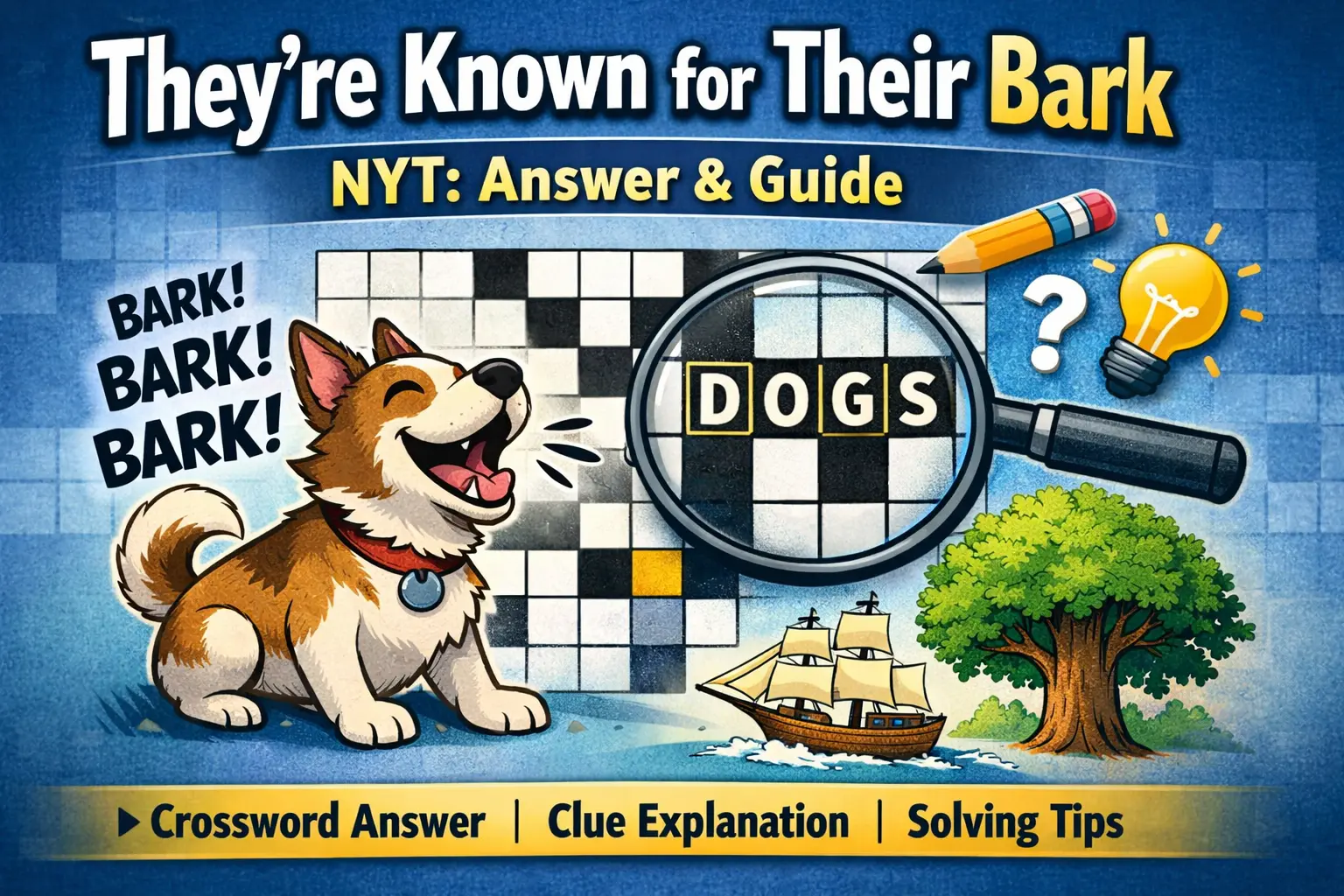 they're known for their bark nyt