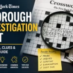 thorough investigation nyt