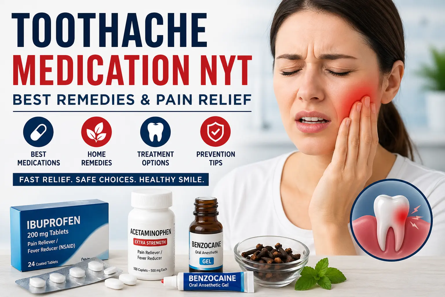 toothache medication nyt