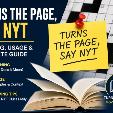 turns the page say nyt