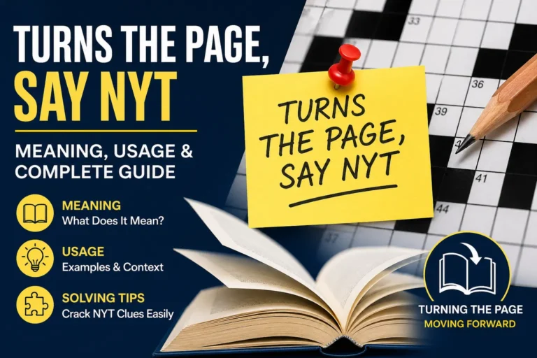turns the page say nyt