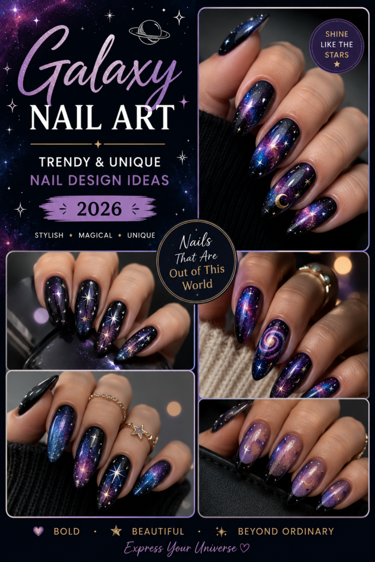 Galaxy Nail Art