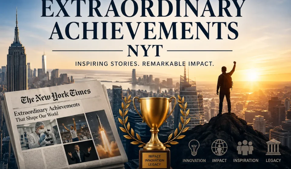 extraordinary achievements nyt