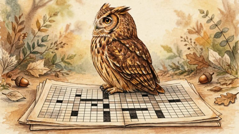 Head Turner NYT crossword clue answer: OWL