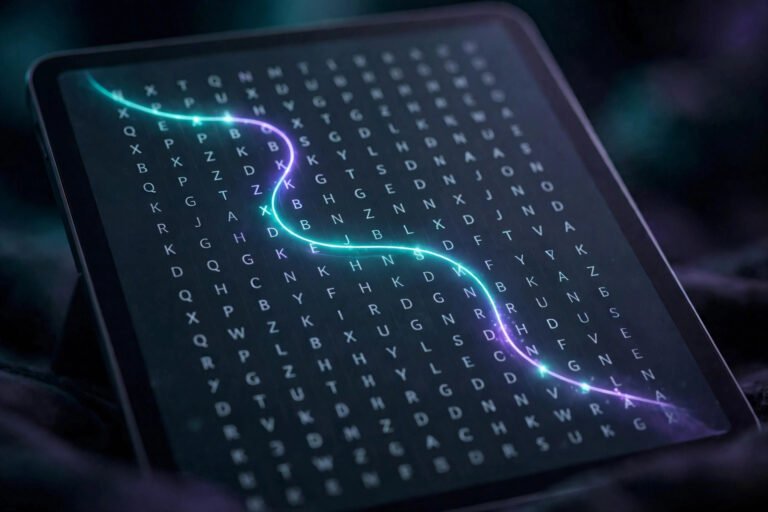 How to play NYT Strands - letter grid with spangram word path